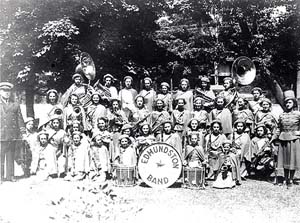 Edmunston Band. Nouveau-Brunswick, Canada.