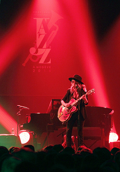 Melody Gardot, Megève Jazz Festival 2016, photo Pascal Kober