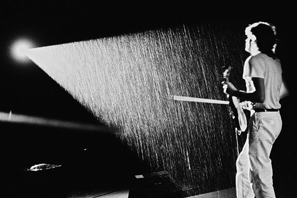 Didier Lockwood, festival Jazz à Vienne, 1987. Photo : Pascal Kober