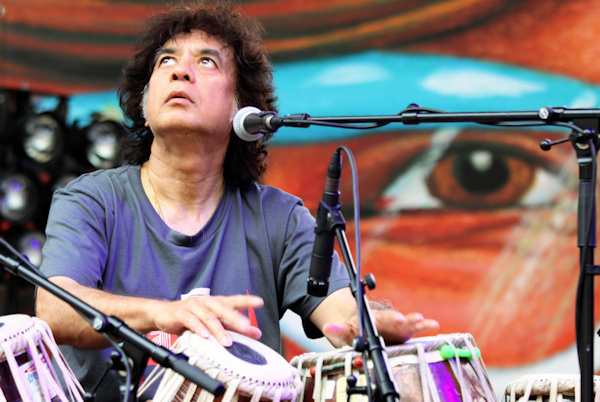 Zakir Hussain, Jazz à Vienne, 2013, photo Pascal Kober